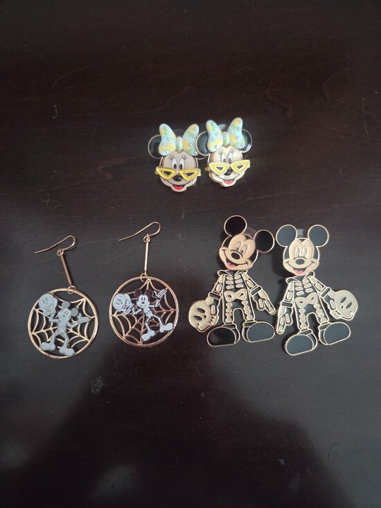 Baublebar Jewelry - 3 pair of disney earrings